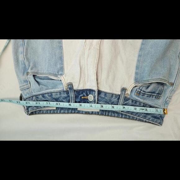 PacSun Mom Jeans Two Toned Color Block Jeans - Size 25 - Picture 5 of 7